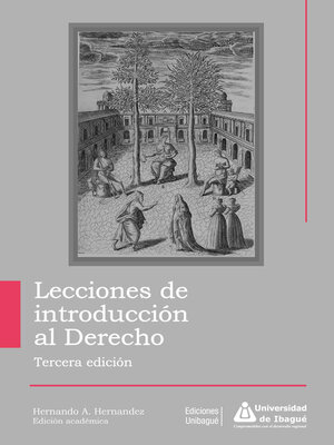 cover image of Lecciones de introducción al Derecho Tercera edición